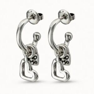 Uno de 50 Earrings - Lucky charms - Silver plated